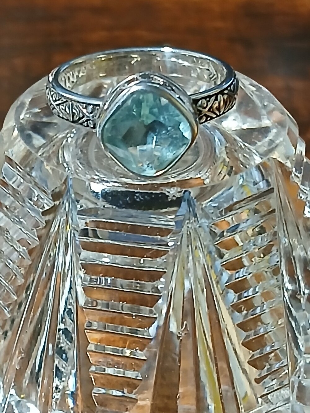 🌟Silpada Frozen Lake Ring Size 7 3/4 R-2044